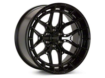 Vossen HFX1 Super Deep Gloss Black 6-Lug Wheel; 18x9; 0mm Offset (17-24 Titan)