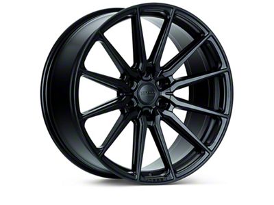 Vossen HF6-1 Deep Satin Black 6-Lug Wheel; 24x10; 25mm Offset (16-24 Titan XD)