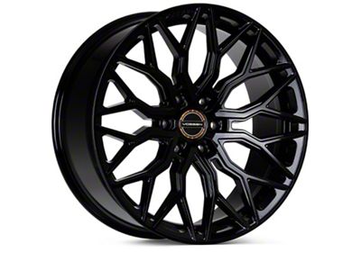 Vossen HF6-3 Deep Gloss Black 6-Lug Wheel; 24x10; 25mm Offset (16-24 Titan XD)