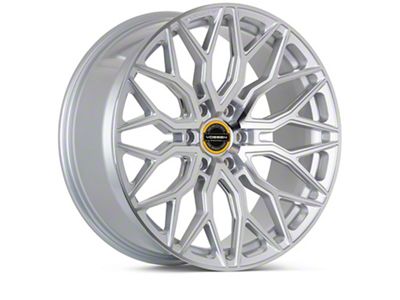 Vossen HF6-3 Deep Silver Polished 6-Lug Wheel; 22x9.5; 20mm Offset (16-24 Titan XD)