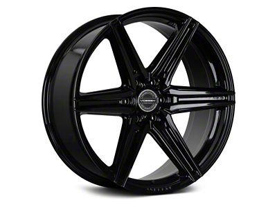Vossen HF6-2 Gloss Black 6-Lug Wheel; 20x9.5; 15mm Offset (22-25 Tundra)