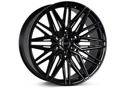 Vossen HF6-5 Super Deep Gloss Black 6-Lug Wheel; 22x10; -18mm Offset (22-26 Tundra)