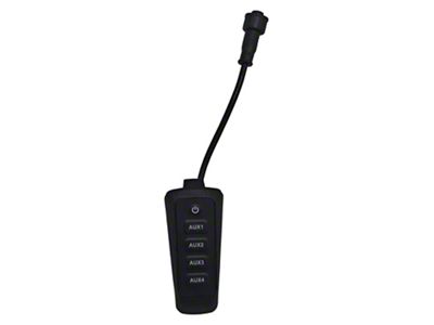 Voswitch Grab Handle Switch Panel System; 4-Button (20-23 Jeep Gladiator JT)