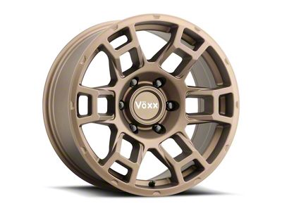 Pro Style Dark Matte Bronze 6-Lug Wheel; 17x8.5; 0mm Offset (10-24 4Runner)