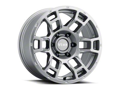 Pro Style Dark Matte Grey 6-Lug Wheel; 17x8.5; 0mm Offset (10-24 4Runner)