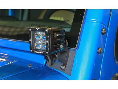 VPR 4x4 2-Inch LED Light Mounting Bracket (07-18 Jeep Wrangler JK)