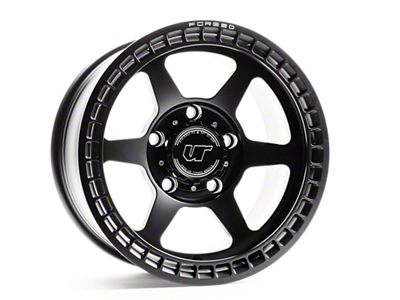 VR Forged D07 Matte Black 5-Lug Wheel; 17x9; 1mm Offset (07-13 Tundra)