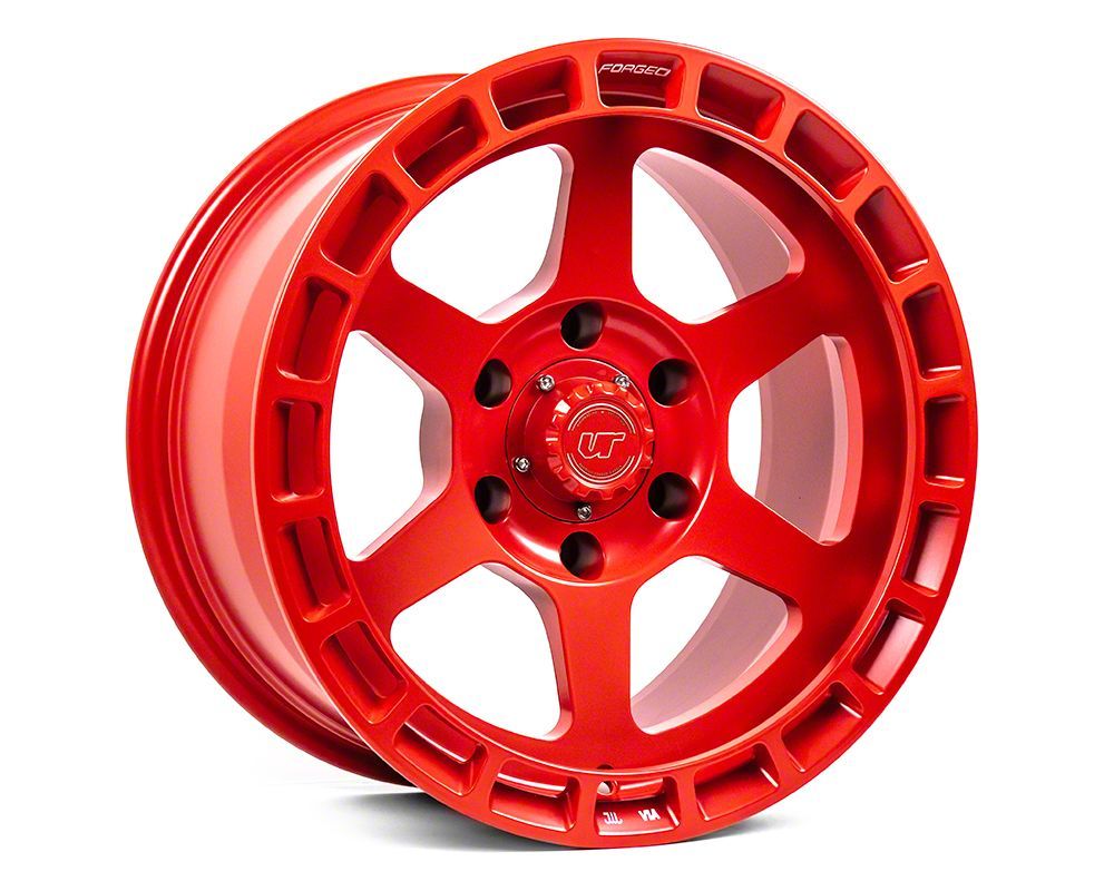 VR Forged Toyota 4-Runner D14 Satin Red 6-Lug Wheel; 17x8.5; -8mm ...