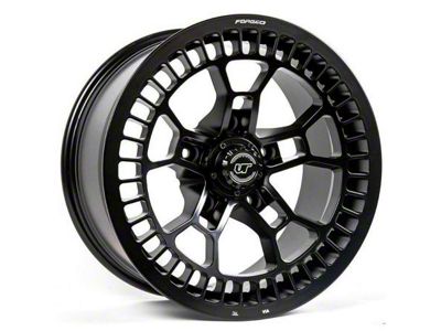 VR Forged D02 Matte Black 6-Lug Wheel; 20x9; 12mm Offset (22-25 Bronco Raptor)