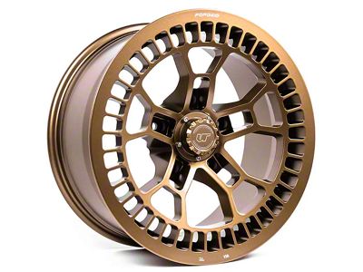 VR Forged D02 Satin Bronze 6-Lug Wheel; 20x9; 12mm Offset (22-25 Bronco Raptor)