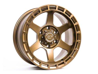 VR Forged D14 Satin Bronze 6-Lug Wheel; 17x8.5; 0mm Offset (21-25 Bronco, Excluding Raptor)