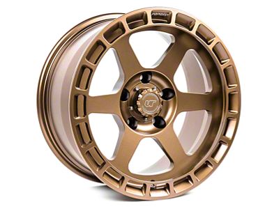 VR Forged D14 Satin Bronze Wheel; 17x8.5; -1mm Offset (99-04 Jeep Grand Cherokee WJ)