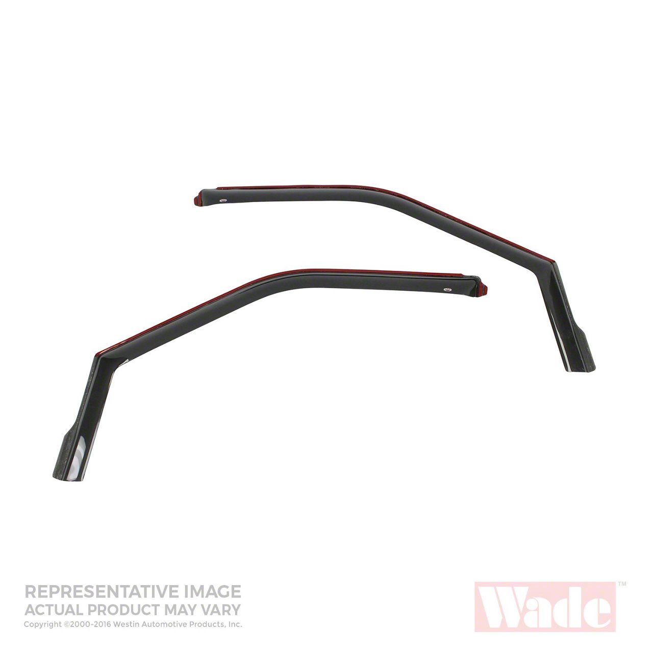 Wade InChannel Wind Deflectors Smoked 7288469 (0515
