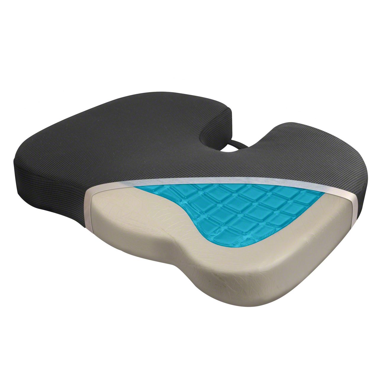 kieba coccyx seat cushion cool gel memory foam