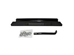 WARN Foot Down Winch Mount Kit; Black (Universal; Some Adaptation May Be Required)