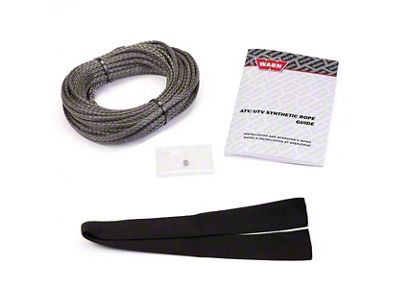 WARN 3/16-Inch x 50-Foot Synthetic Rope Service Kit