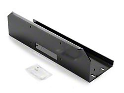WARN Foot Forward Winch Mount Kit; Black (Universal; Some Adaptation May Be Required)