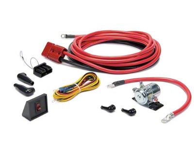 WARN Quick Connect Power Cable; 24-Foot