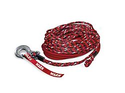 WARN Spydura Nightline 3/8-Inch x 80-Foot Synthetic Rope with Hook