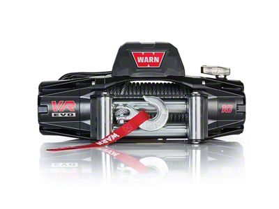 WARN VR EVO 10 10,000 lb. Winch with Steel Cable (Universal; Some Adaptation May Be Required)