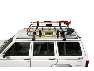 Warrior Products Gutter Mounted Safari Sport Roof Rack (84-01 Jeep Cherokee XJ)