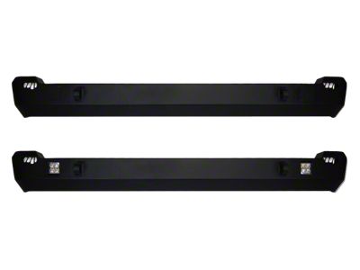 Warrior Products Rear Contour Bumper with LED Cutouts and D-Rings (84-01 Jeep Cherokee XJ)