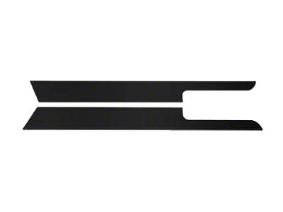 Warrior Products Sideplates; Black (84-01 Jeep Cherokee XJ 4-Door)