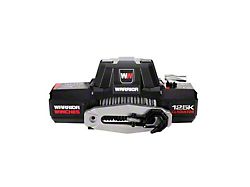 Warrior Winches Gladiator F Type 12,500 lb. 12v Electric Winch with Armortek Extreme Synthetic Winch Rope (Universal; Some Adaptation May Be Required)