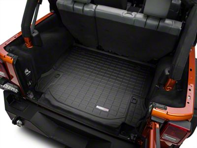 Weathertech DigitalFit Cargo Liner; Black (11-14 Jeep Wrangler JK 4-Door)