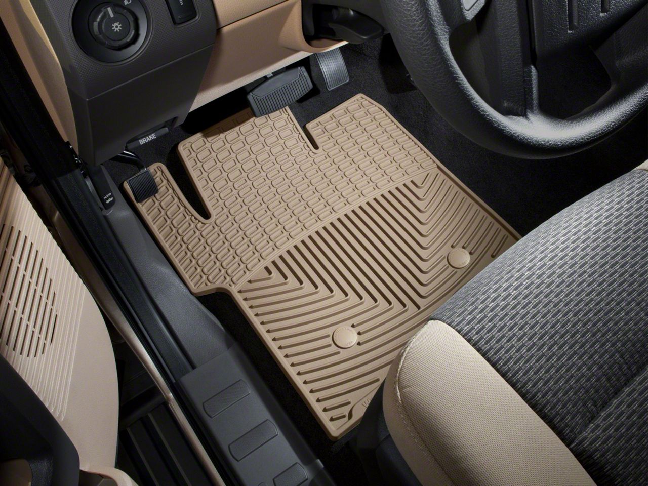 Genuine Toyota OEM All Weather Rubber Floor Mats – 2010-2012 4Runner – Front & Rear Set, PT908-89000-02