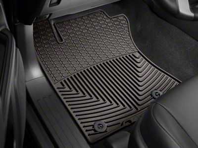Weathertech All-Weather Front Rubber Floor Mats; Cocoa (13-24 4Runner)