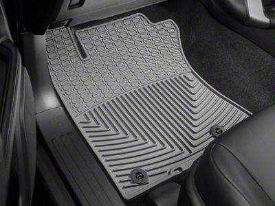 Weathertech All-Weather Front Rubber Floor Mats; Gray (13-24 4Runner)