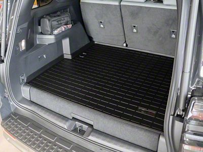 Weathertech DigitalFit Cargo Liner; Behind 2nd Row; Black (25-26 4Runner Hybrid)