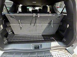 Weathertech DigitalFit Cargo Liner; Behind 3rd Row; Black (25-26 4Runner w/ Third Row Seats)
