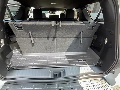 Weathertech DigitalFit Cargo Liner; Behind 3rd Row; Gray (25-26 4Runner w/ Third Row Seats)