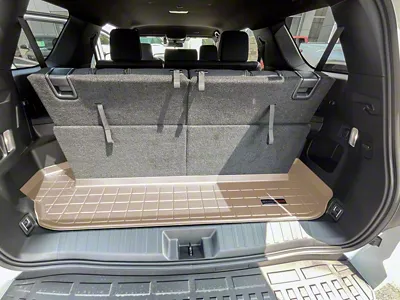Weathertech DigitalFit Cargo Liner; Behind 3rd Row; Tan (25-26 4Runner w/ Third Row Seats)