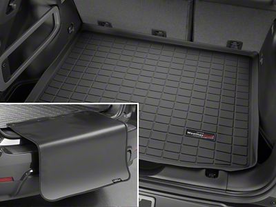 Weathertech DigitalFit Cargo Liner with Bumper Protector; Behind Second Row; Black (25-26 4Runner Hybrid)