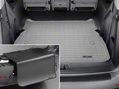 Weathertech DigitalFit Cargo Liner with Bumper Protector; Gray (10-24 4Runner w/o Third Row Seats or Sliding Rear Cargo Deck)