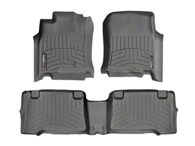 Weathertech DigitalFit Front and Rear Floor Liners; Black (03-09 4Runner)