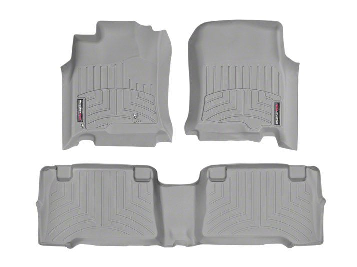 Weathertech Toyota 4 Runner DigitalFit Front and Rear Floor Liners Gray 46011 1 2 03 09 4Runner Free Shipping