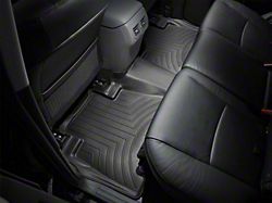 Weathertech DigitalFit Rear Floor Liner; Black (10-24 4Runner)