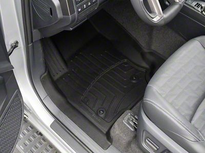 Weathertech Front Floor Liner HP; Black (25-26 4Runner)