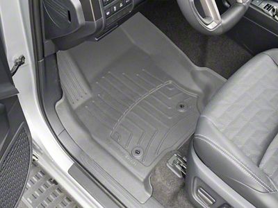 Weathertech Front Floor Liner HP; Gray (25-26 4Runner)