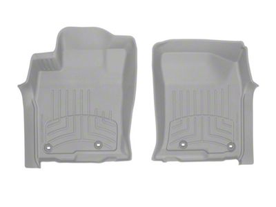 Weathertech Front Floor Liner HP; Gray (13-24 4Runner)