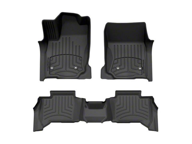 WeatherTech FloorLiner HP Tappetini su misura per Lexus GX, 4Runner 1st & 2nd Row (444931IM-442862IM), Nero WeatherTech FloorLiner HP Tappetini su misura per Lexus GX, 4Runner 1st & 2nd Row (444931IM-442862IM), Nero