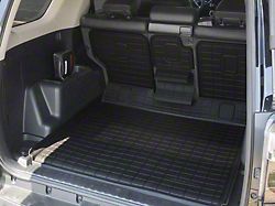 Weathertech SeatBack Cargo Liner HP; Black (10-24 4Runner w/o Sliding Rear Cargo Deck & Third Row Seats)