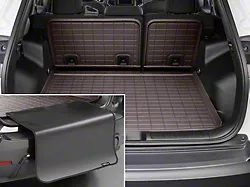 Weathertech SeatBack Cargo Liner HP with Bumper Protector; Gray (10-24 4Runner w/o Sliding Rear Cargo Deck & Third Row Seats)