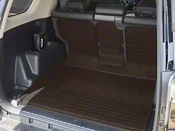 Weathertech SeatBack Cargo Liner HP; Cocoa (10-24 4Runner w/o Sliding Rear Cargo Deck & Third Row Seats)