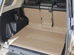 Weathertech SeatBack Cargo Liner HP; Tan (10-24 4Runner w/o Sliding Rear Cargo Deck & Third Row Seats)