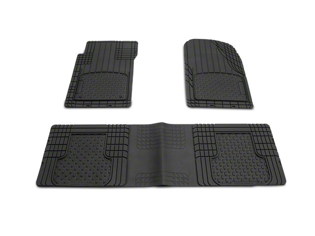 WeatherTech AVM HD, Heavy Duty Trim-to-Fit Floor Mats, Black Rubber TPE WeatherTech AVM HD, Heavy Duty Trim-to-Fit Floor Mats, Black Rubber TPE